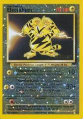 Electabuzz 1 Reverse Holo Winner Stamp Promo - BattleZone Exclusive